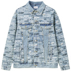 OO Full Print Logo Jeans Jacket