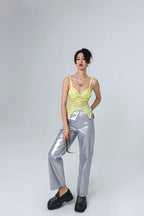 CZ Silver Straight Trousers