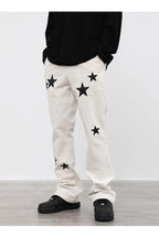 CZ Stars Corduroy Flared Trousers