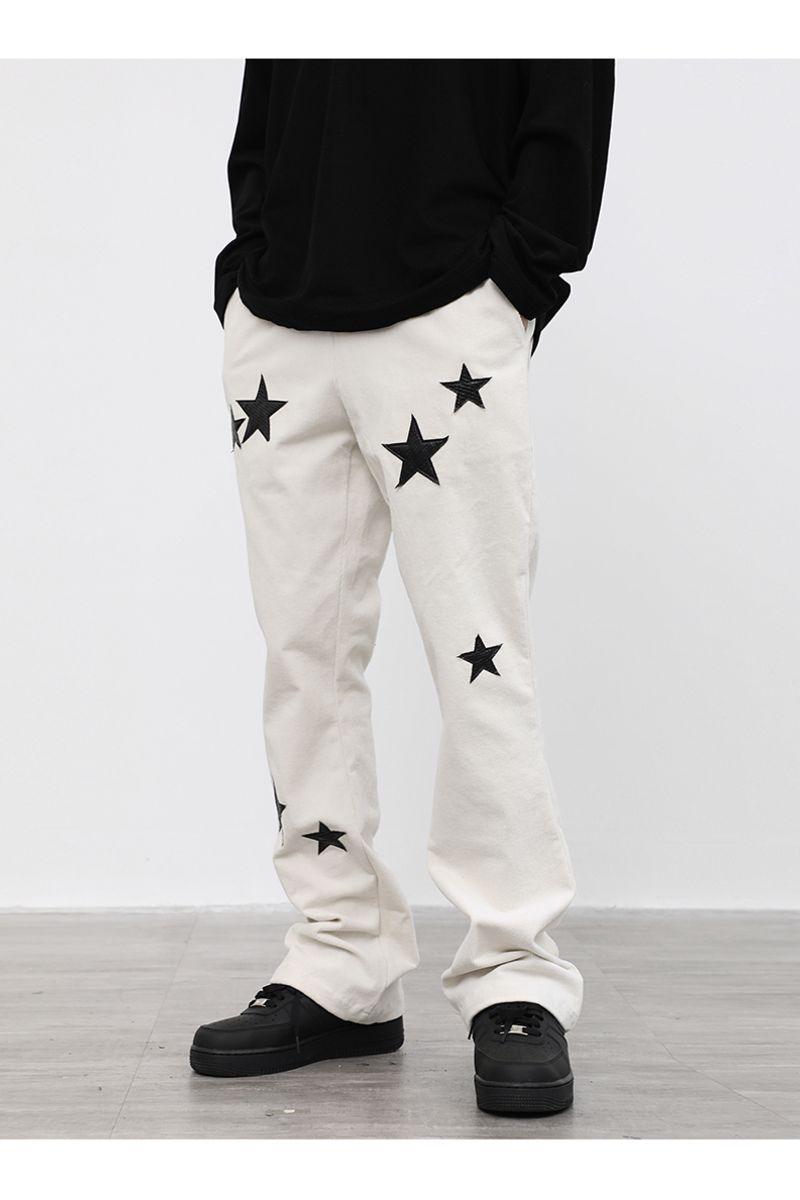CZ Stars Corduroy Flared Trousers