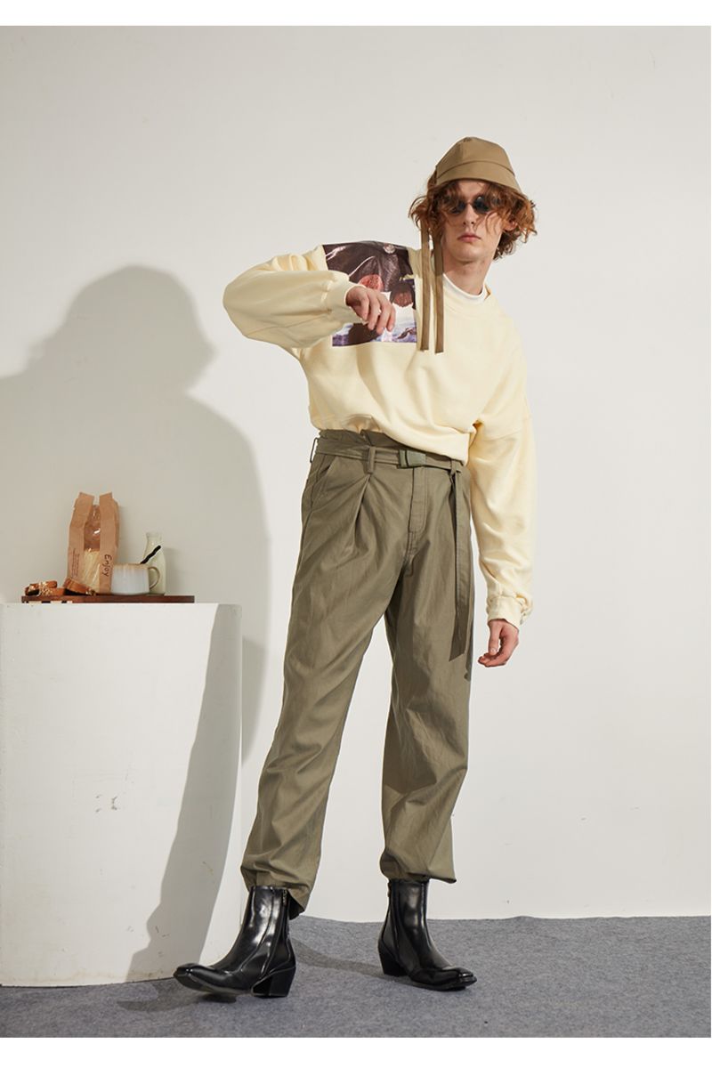 Mix7 Painting Irregular Sweater