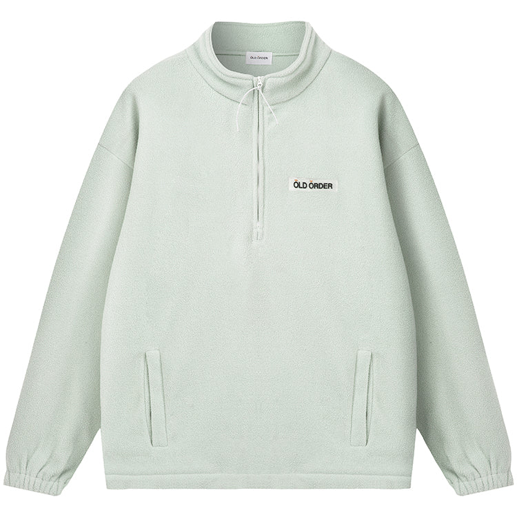 Old Order Logo Half Zipper Pullover Fleece