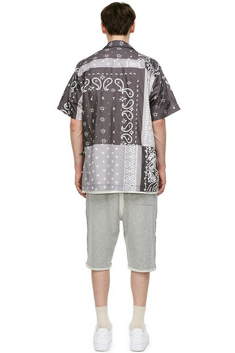 Old Order Paisley Print Hawaiian Shirt