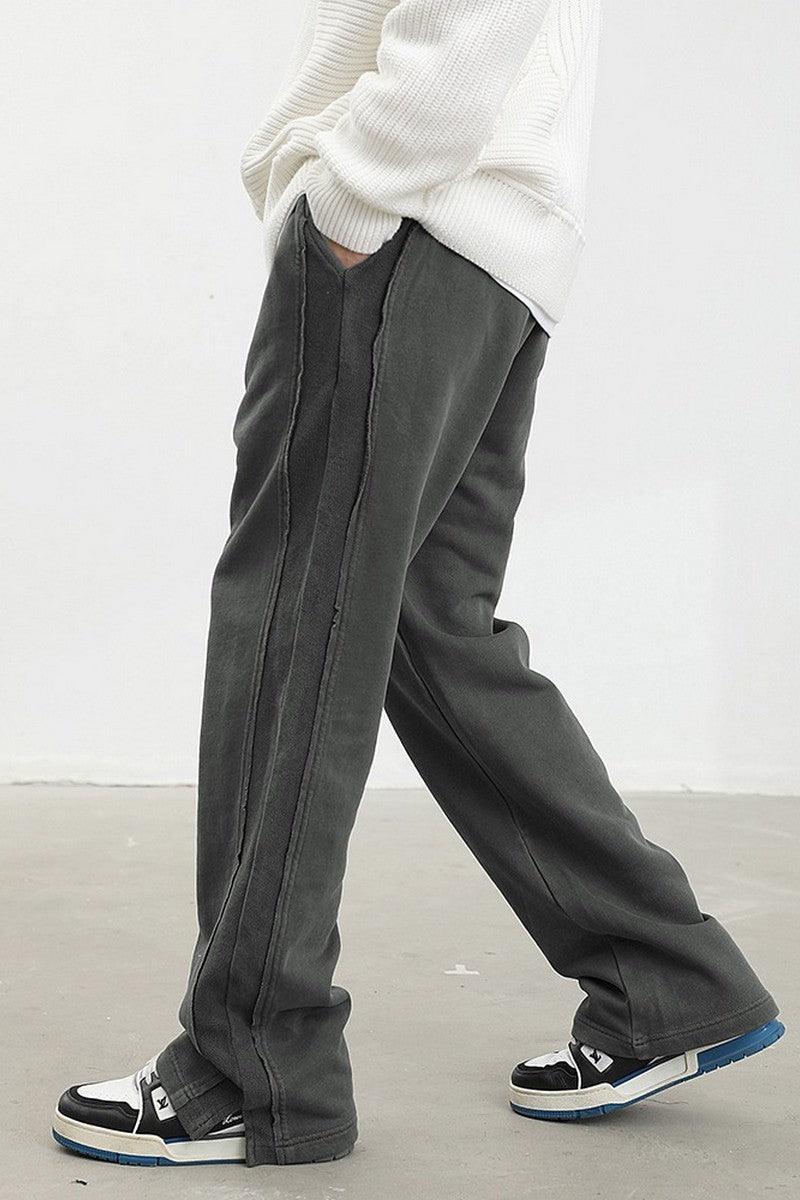 Stitching Washed Sweatpants