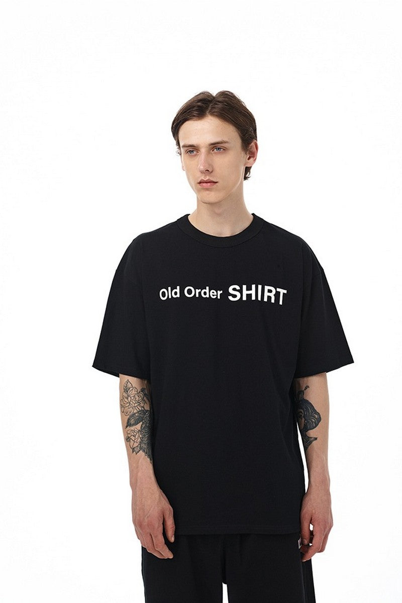 Old Order Basic Logo Print Tee