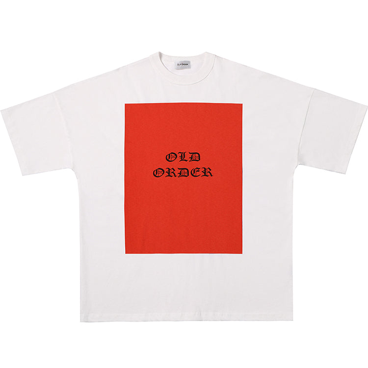 Old Order Gothic Font Logo Tee