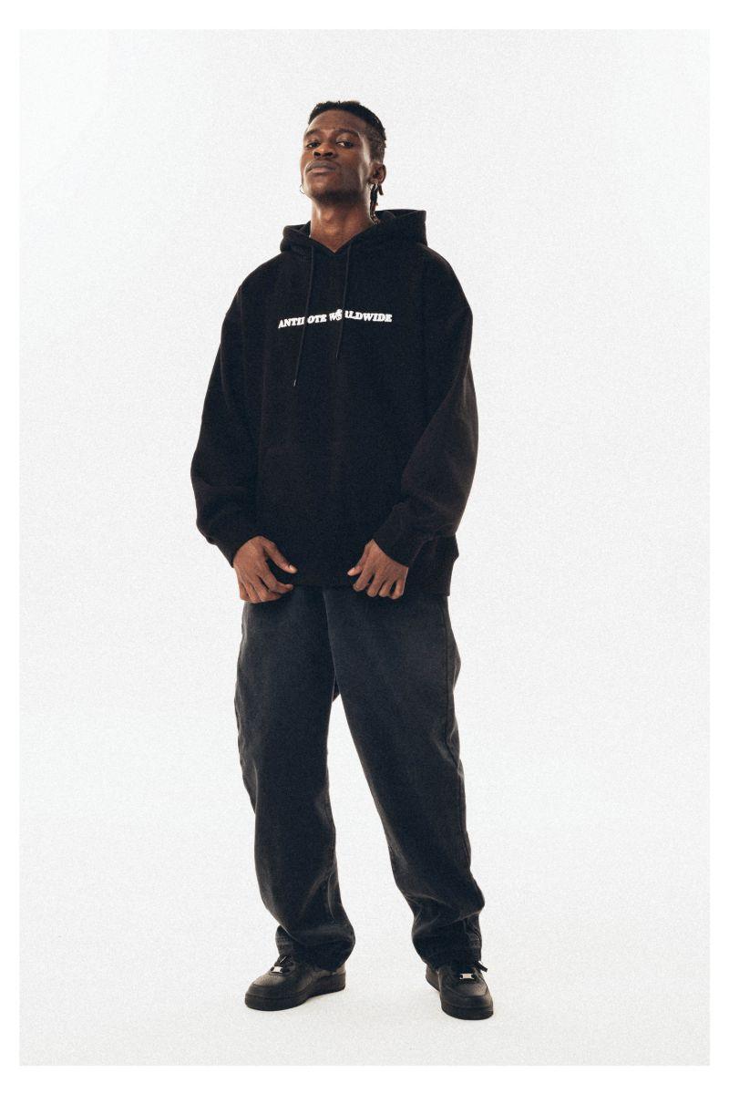 Antidote Logo Heavy Loose Hoodie