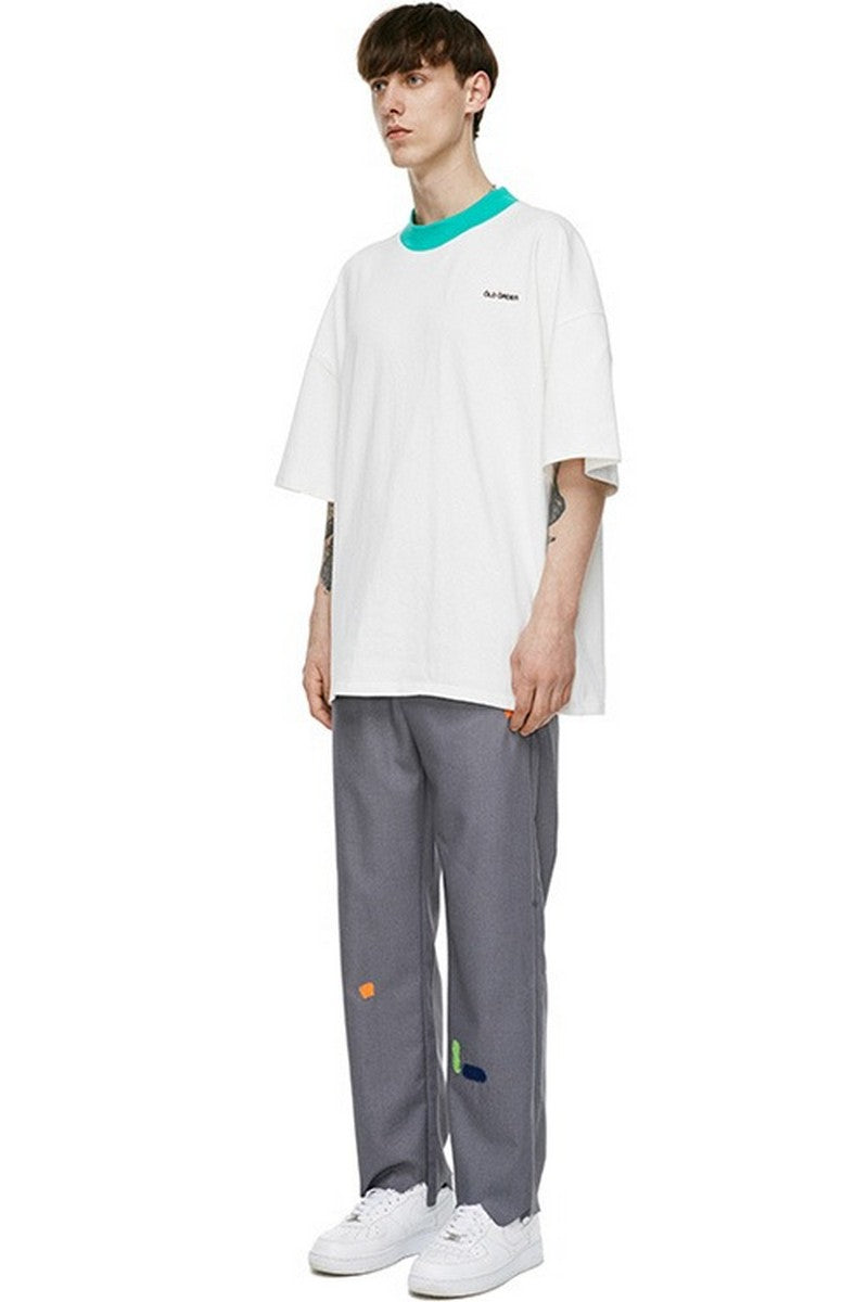 Old Order Irregular Cropped Trousers
