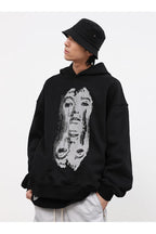 CZ Faces Printed Hoodie