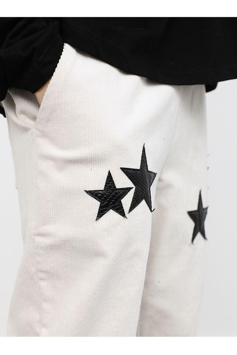 CZ Stars Corduroy Flared Trousers