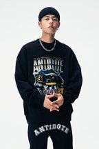 Antidote Racing Print Logo Sweater