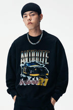 Antidote Racing Print Logo Sweater