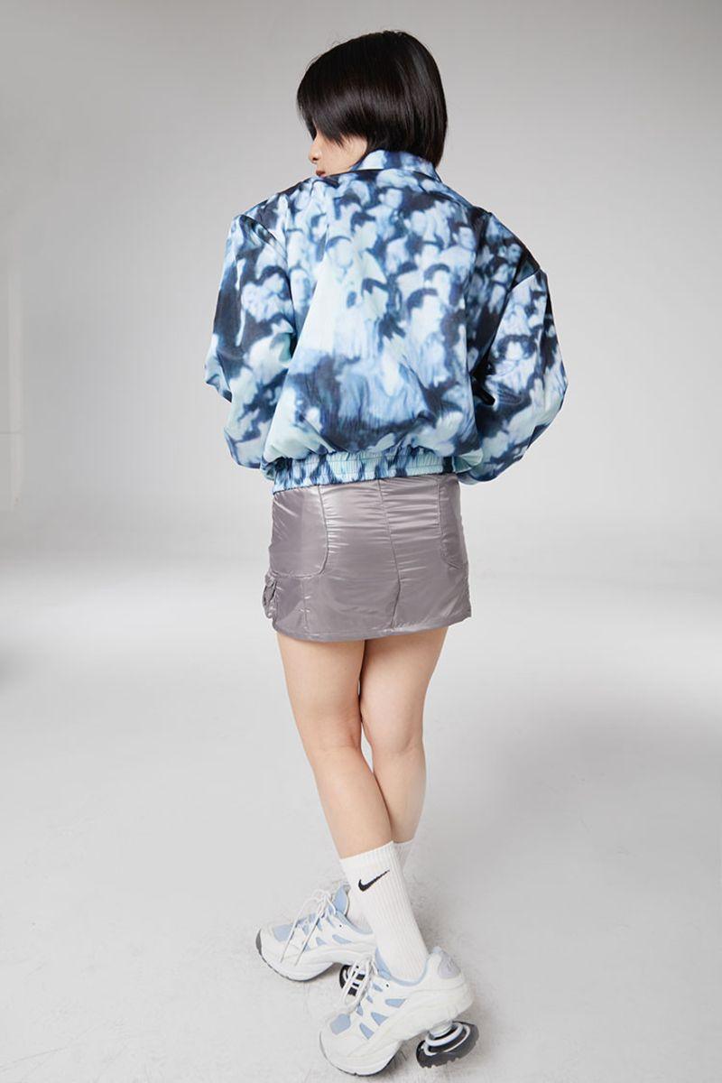 CZ Faces Printed Pilot Jacket