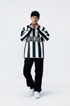 Antidote Striped Football LS Tee