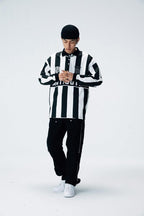 Antidote Striped Football LS Tee