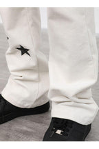 CZ Stars Corduroy Flared Trousers