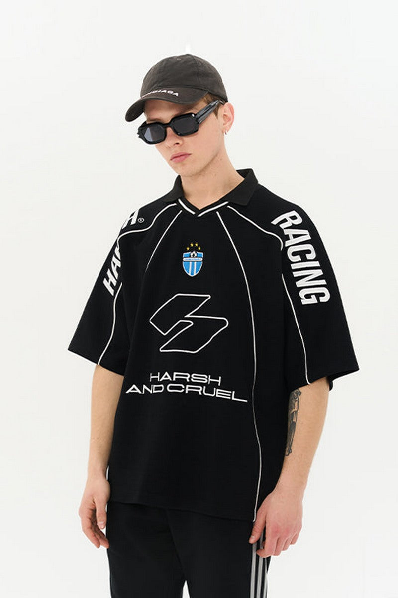 Stitched Racing Polo Shirt