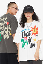 Foam Print Spark Tee