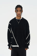 Deconstruction Distressed Sweater