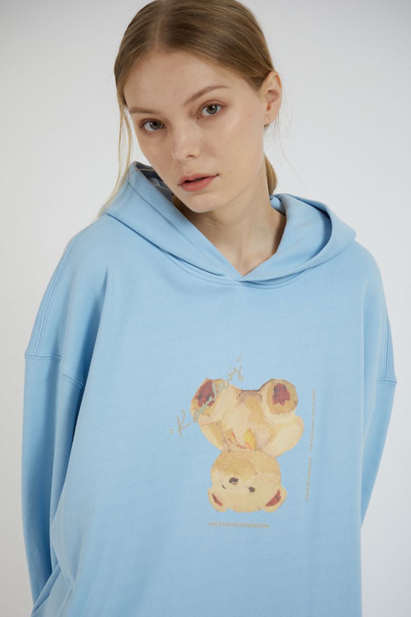 THINGY Bear Oil Painting Hoodie