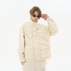 H/C Asymmetrical Multi-Pocket Functional Jacket