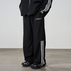 Patchwork Striped Suit Trousers