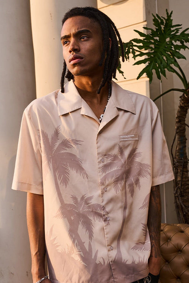 Palms Logo Cuban Shirt
