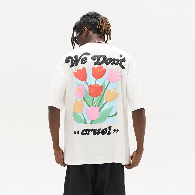 H/C Bouquet Foam Printed Tee