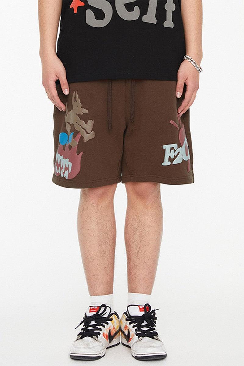 F2CE Foam Print Logo Shorts
