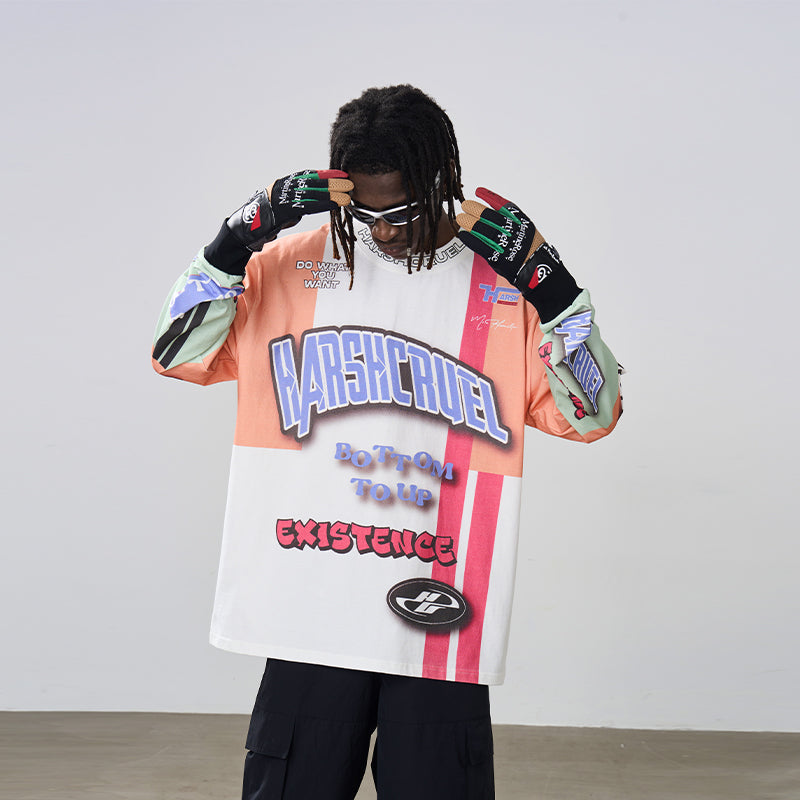 Graffiti Racing Logo L/S Tee