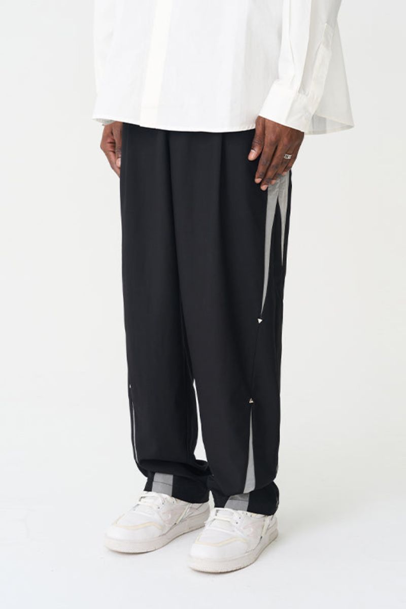 H/C Deconstructed Silhouette Suit Trousers