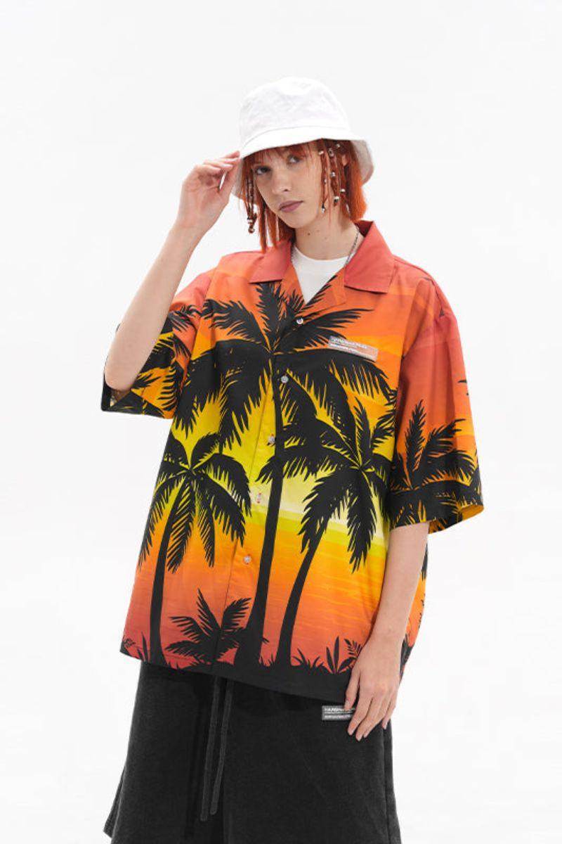 Hawaiian Sunset Cuban Shirt