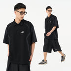 Nylon Stitching Polo Shirt