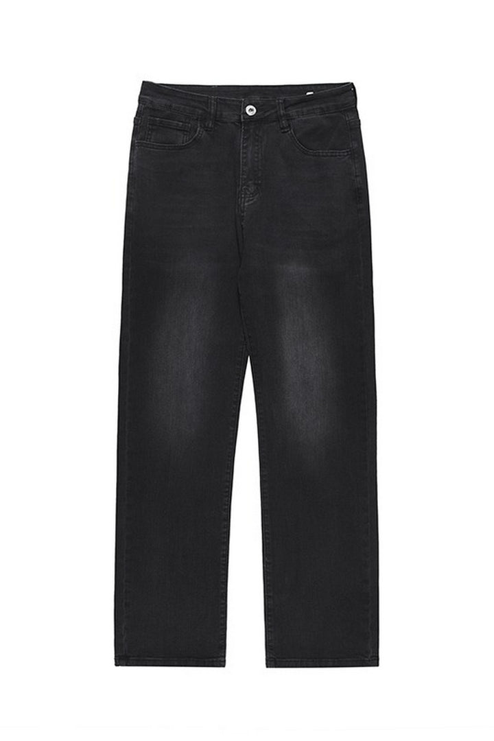 Loose Retro Washed Jeans
