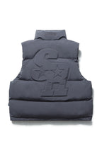 Embroidered Down Vest