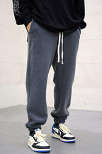 CZ Basic Drawstrings Loose Sweatpants