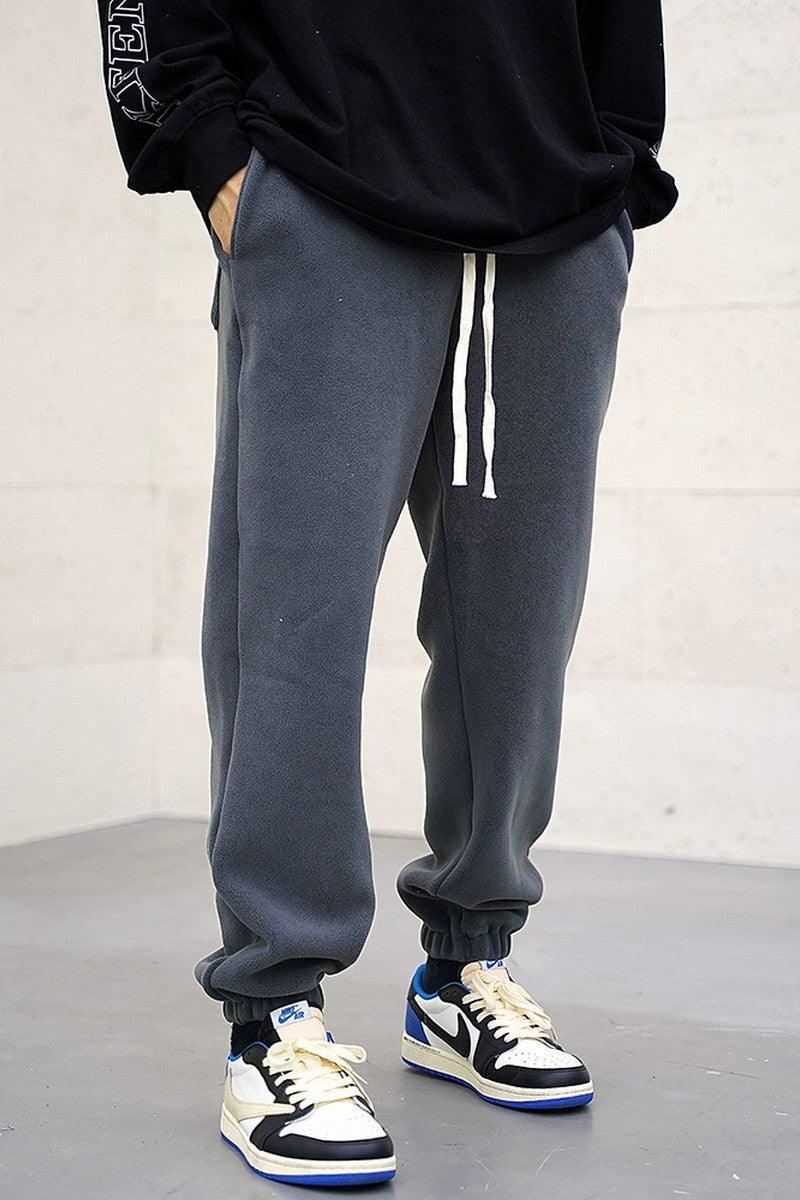 CZ Basic Drawstrings Loose Sweatpants