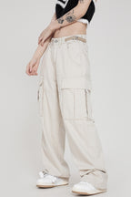 Loose Straight Retro Cargos