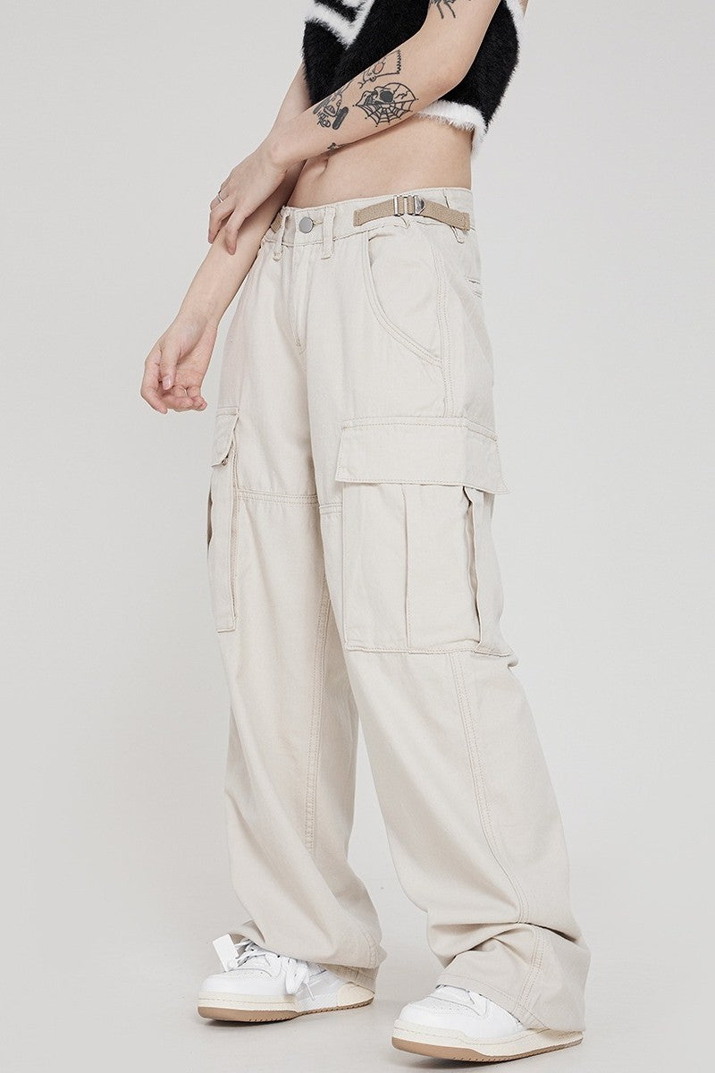 Loose Straight Retro Cargos