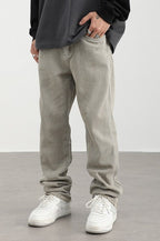 Washed Gray Loose Jeans - EU Only
