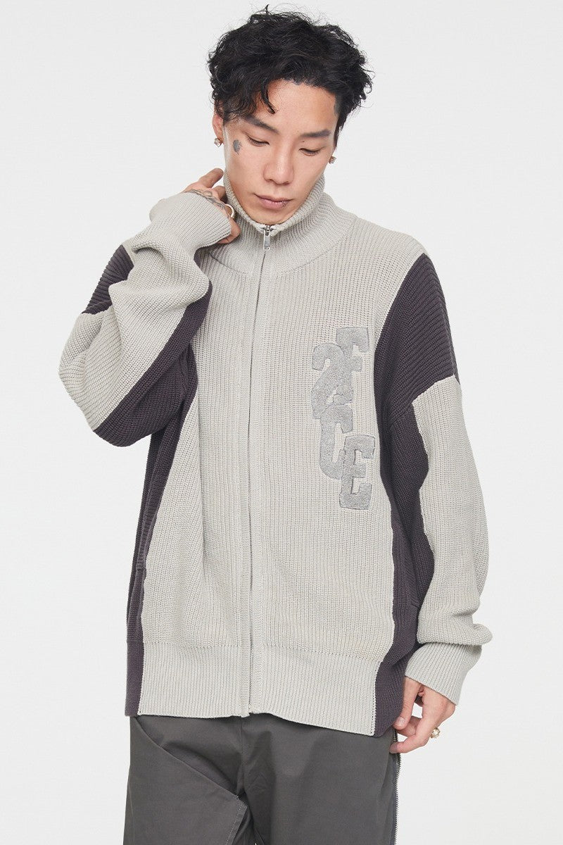 F2CE Embroidered Logo Knit Sweater