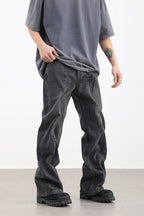 Folded Loose Jeans