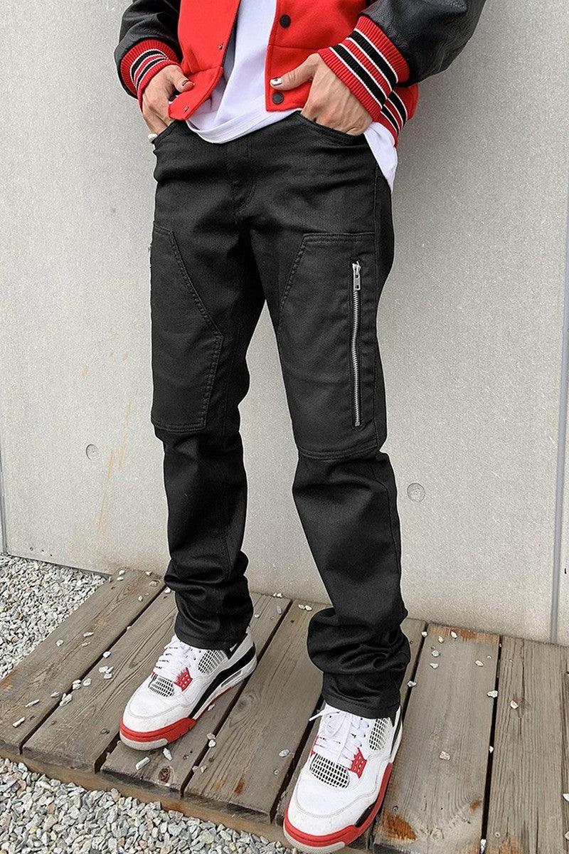CZ Zipper Straight Trousers