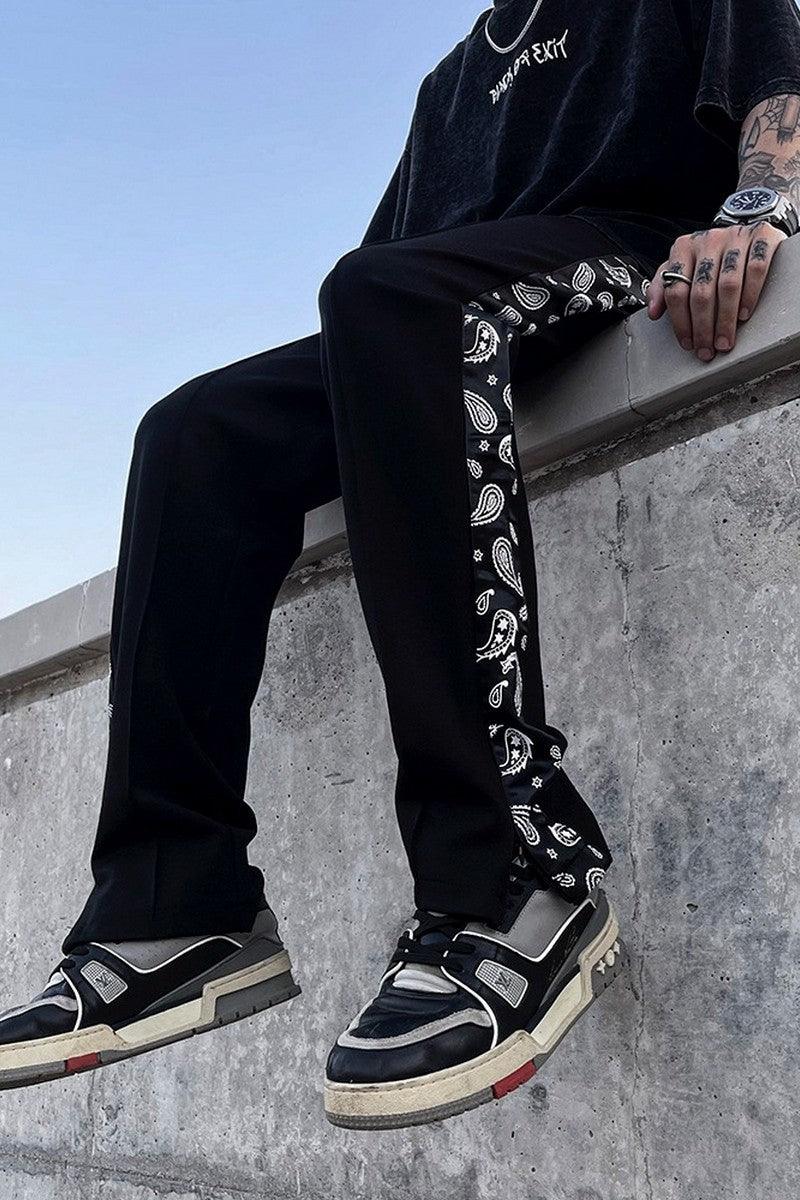 CZ Paisley Side Print Pants