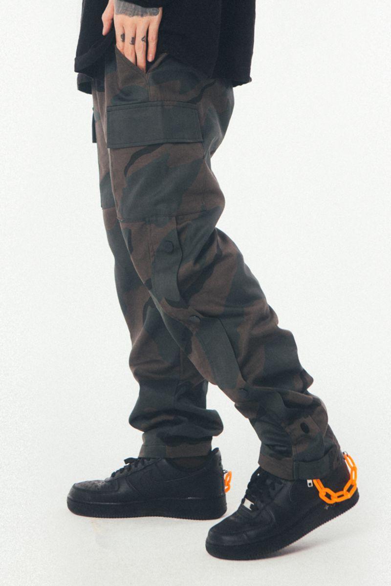 Antidote Camo Buttons Trousers