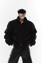 AC Pleated Zip Jacket