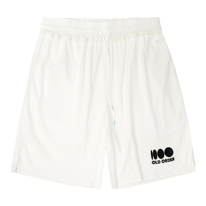OO Basic Mesh Logo Shorts