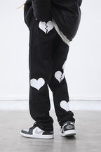 CZ Hearts Straight Trousers
