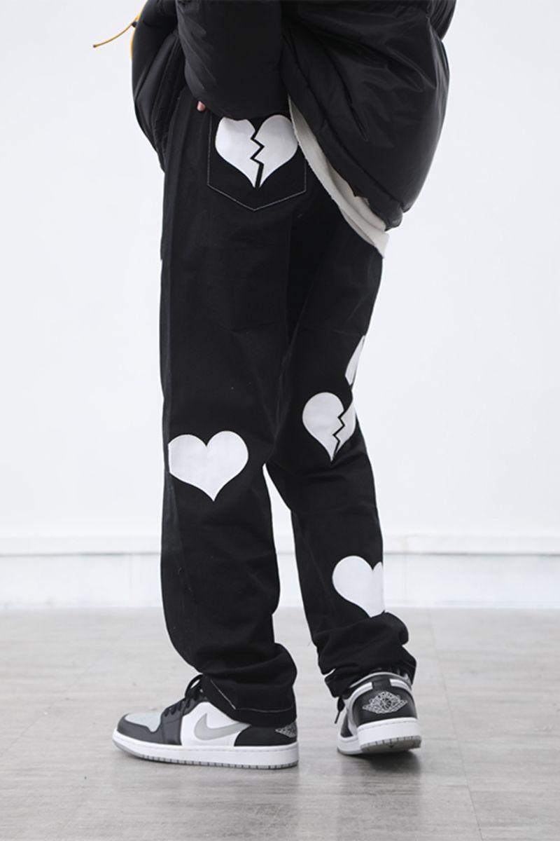 CZ Hearts Straight Trousers
