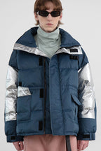 Mix7 Irregular Down Jacket